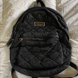 Marc Jacobs Quilted Black Backpack